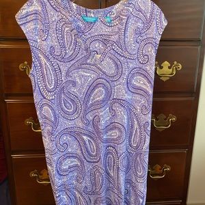 Tori Richards hi-low dress